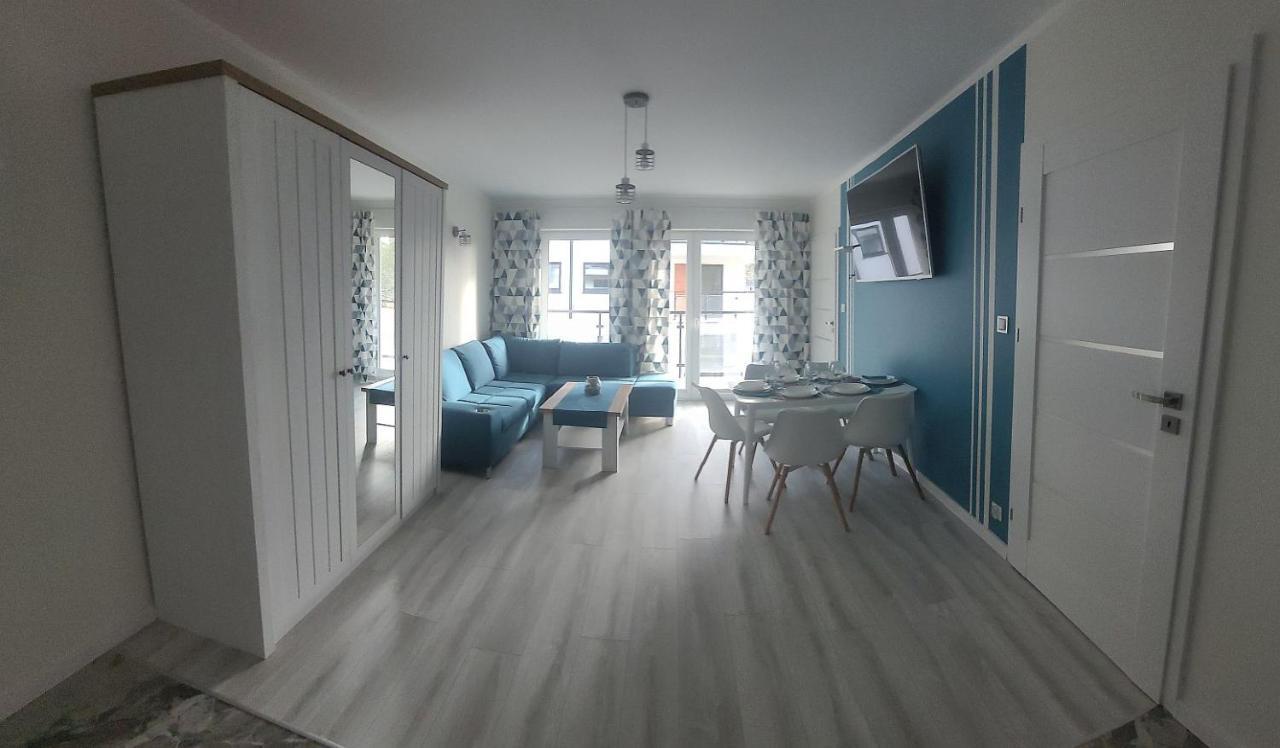 POBIEROWO BALTIC Apartament Turkusowy Bagian luar foto