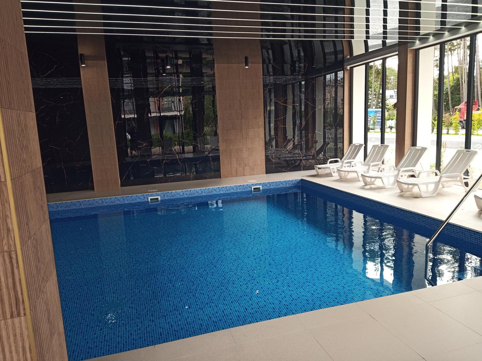 POBIEROWO BALTIC Apartament Turkusowy Bagian luar foto