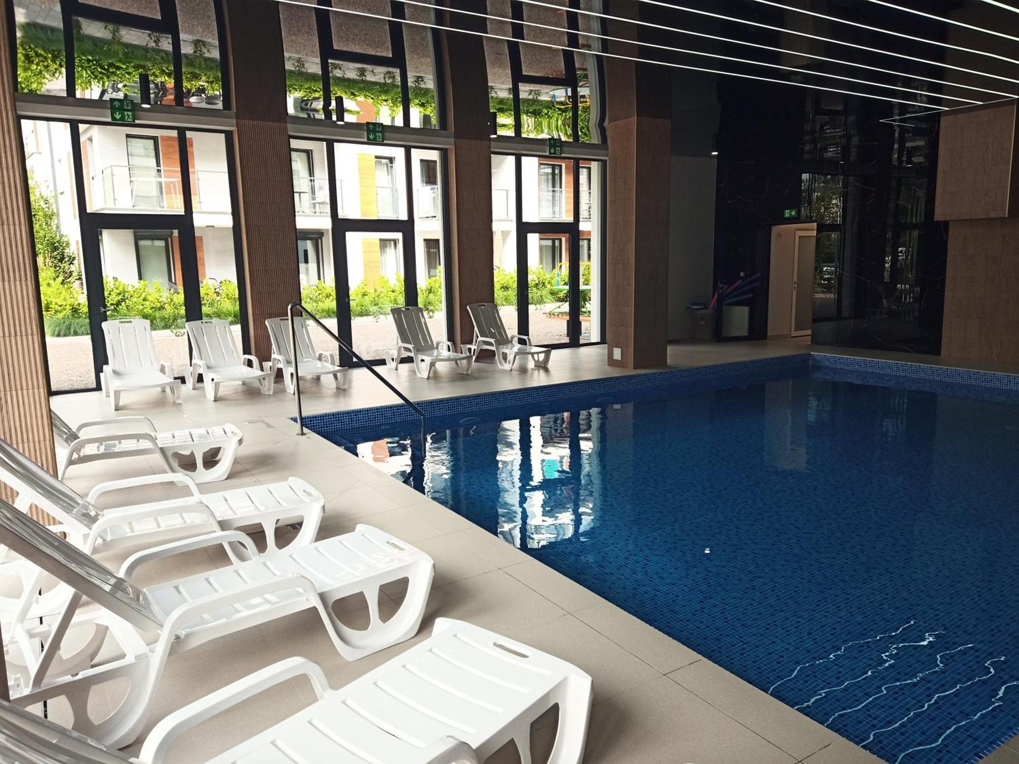 POBIEROWO BALTIC Apartament Turkusowy Bagian luar foto